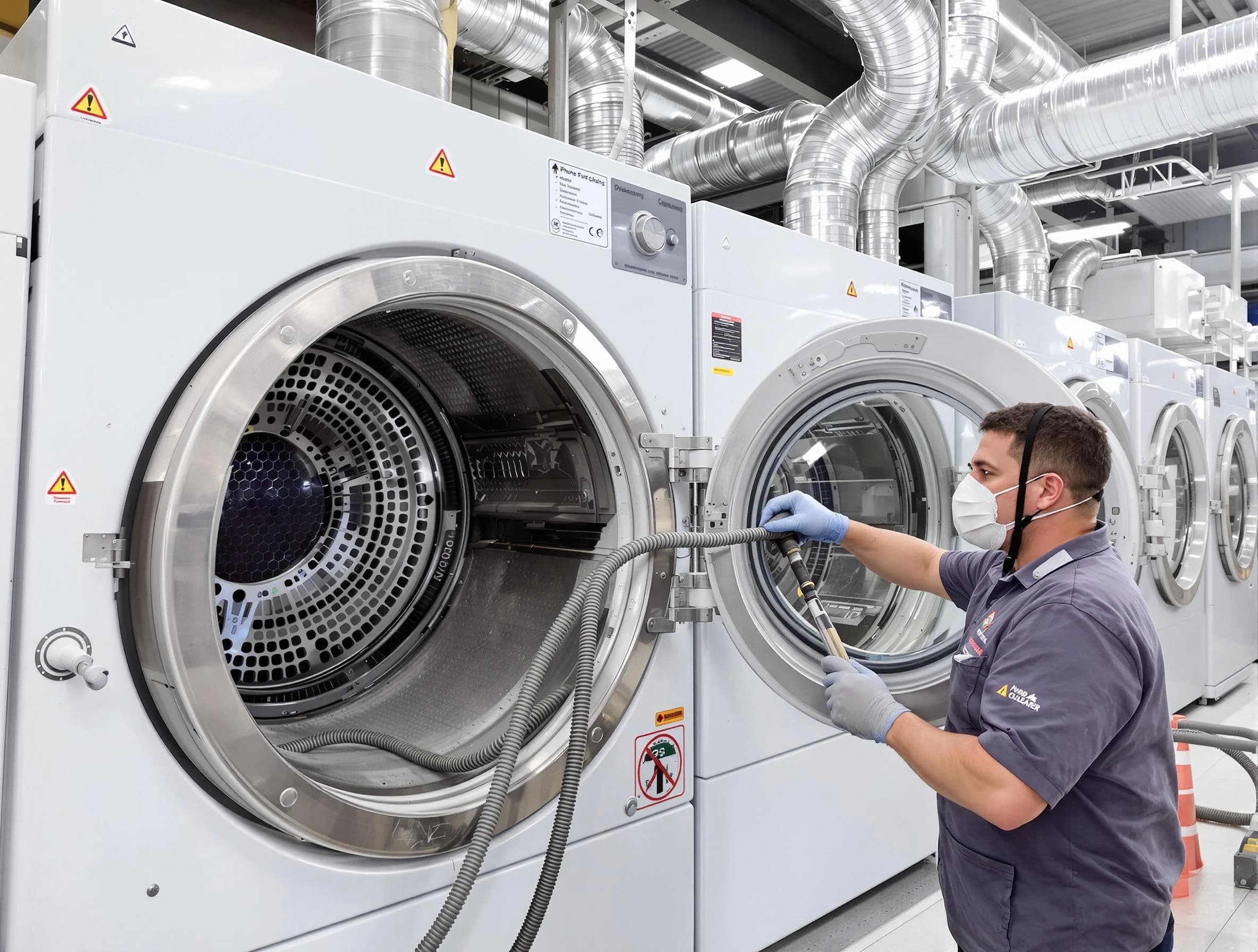 Industrial-grade dryer vent cleaning by Hyrum Dryer Vent Cleaning in Hyrum