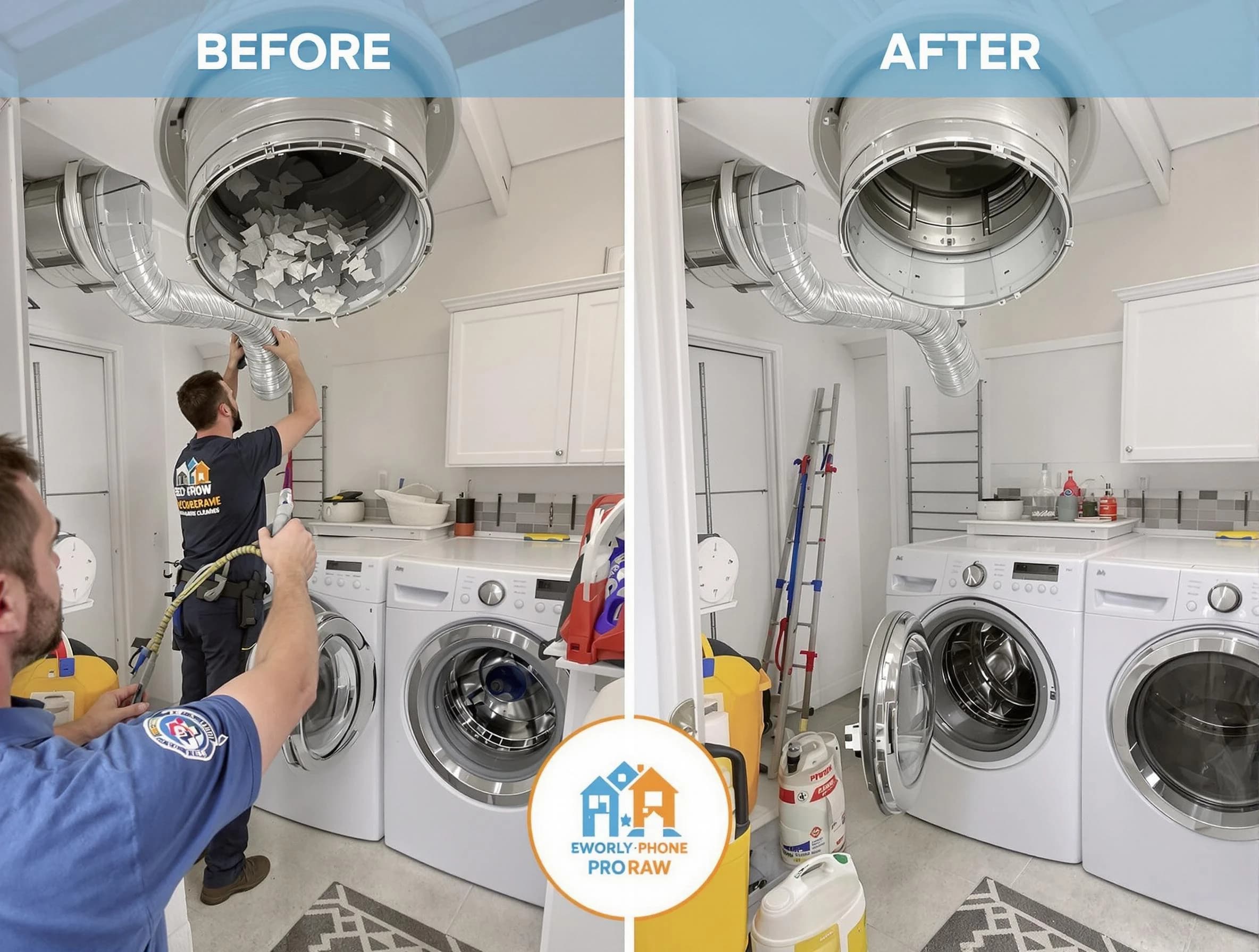 Residential dryer vent cleaning by Hyrum Dryer Vent Cleaning in Hyrum