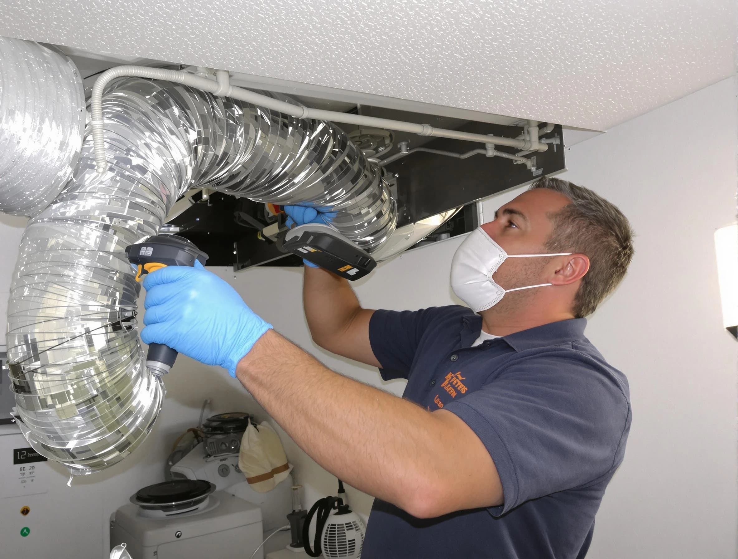 Hyrum Dryer Vent Cleaning professional performing thorough residential dryer vent cleaning in Hyrum