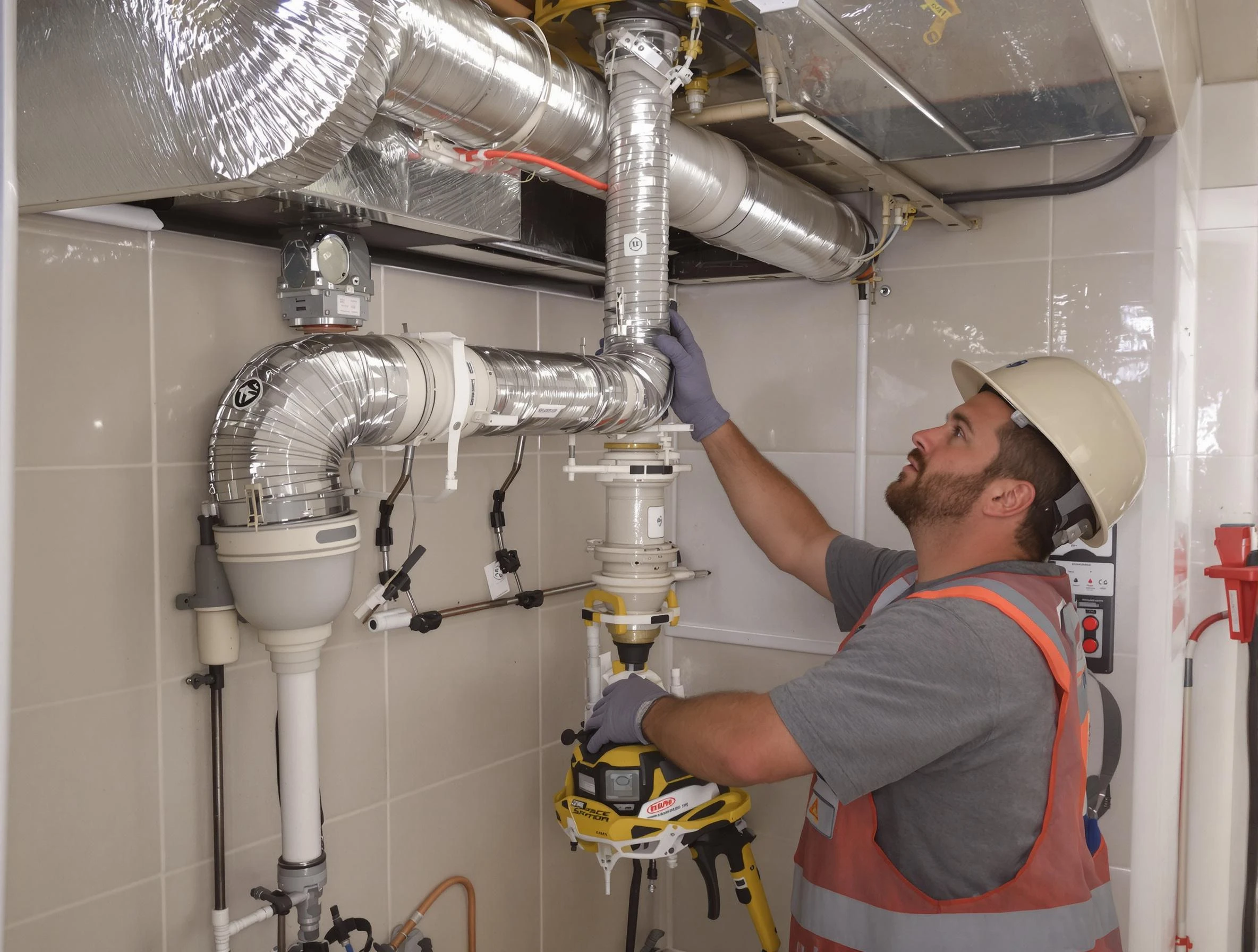 Hyrum Dryer Vent Cleaning expert performing professional dryer vent repair and installation in Hyrum